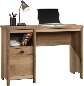 Sauder Dover Edge Desk, Timber Oak finish