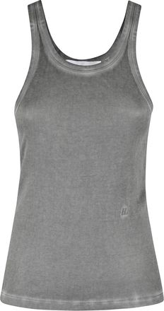 Helmut Lang Garment-dyed Racer Tank Top