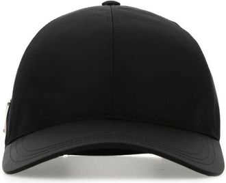 Prada Black Re Nylon Baseball Cap