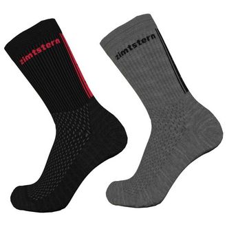 Zimtstern Starsockz 2-Pack Multifunktionssocken - Unisex | schwarz/grau