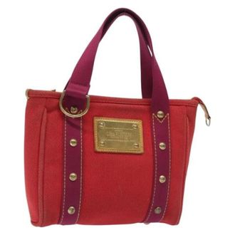 Louis Vuitton Pre-owned Tela bolsos-louis-vuitton - Pre-owned - Mujer - Rojo - ONE SIZE