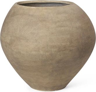 Ferm Living Dodu Topf, H 51 cm, braun