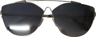 Tom Ford Jacquelyn Cat Eye Sunglasses in Gold Steel
