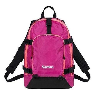 SUPREME FW19 Week 1 Backpack Pink SUP-FW19-017