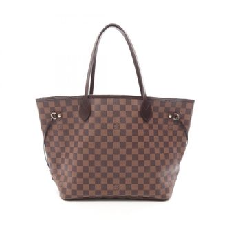 Louis Vuitton Brown Ebene Coated Canvas Pvc Damier Canvas Leather Handbag Tote Bag (Pre-Owned)