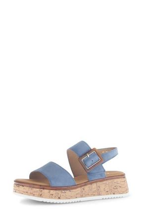 Gabor Slingback Wedge Sandal in Heaven at Nordstrom, Size 5.5Us