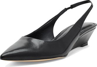 Calvin Klein Mavalyn Womens Shoes Black Leather : 9.5 M