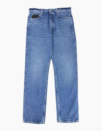 Givenchy Mens Givenchy George V 75008 Relax Fit Jeans Medium Blue - Size: 32/32