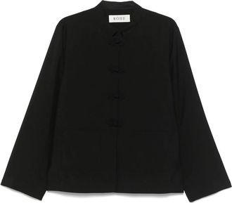 R&oacute;he Mandarin-closure Jacket