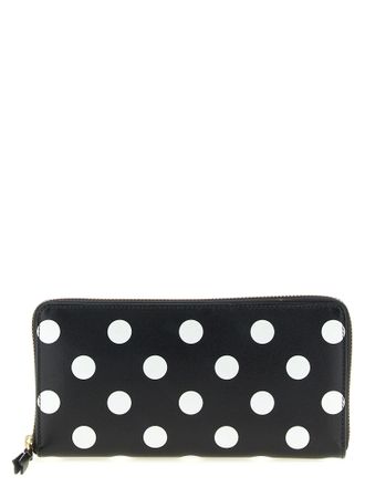Comme Des Gar&ccedil;ons Comme Des Gar&ccedil;ons Portemonnaie Polka Dots Printed Portemonnaie