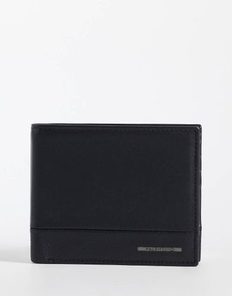Valentino Legend portafoglio testurizzato nero