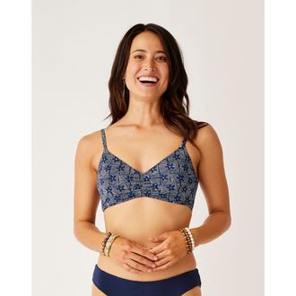 Carve Designs Dahlia Top DD Cup in Navy at Nordstrom, Size Large