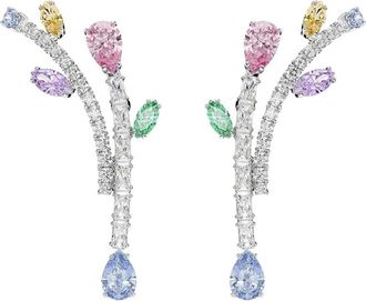 Swarovski Ariana Grande Drop Oorbellen - Dames - Oorbellen - Veelkleurig - ONE Size - Accessoires