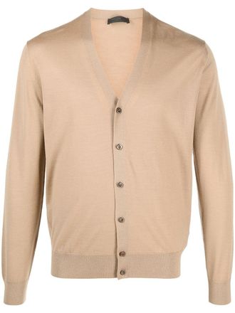 Prada Vest met knopen - Beige