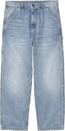 Carhartt Work in Progress Baggy Jeans met Straight Fit - Heren - Regular Fit Jeans - Blauw - S - Jeans