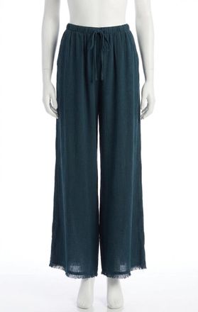 Z Supply Soren Linen Pants In Eclipse