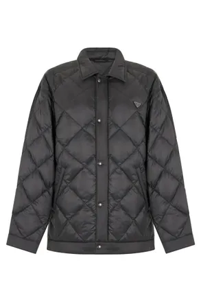 Prada Black Quilted Padded Jacket