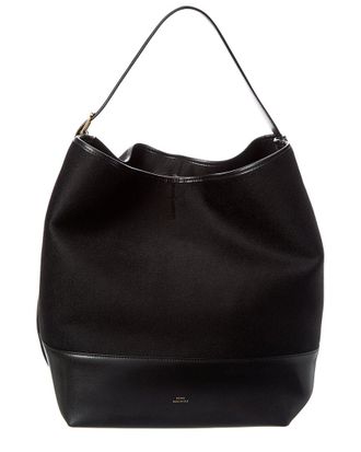 Toteme Wool & Leather Tote