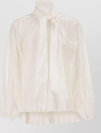 Max Mara silk taffeta blouse