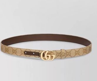 Gucci leather reversible belt
