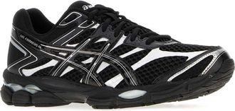 Asics Mens Black Fabric Gel-Cumulus 16 Sneakers Blackblack