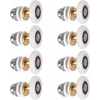 OEM Rodillos Para Puertas De Ducha, Rodillos Para Puertas Correderas De Mamparas De Ducha, Poleas, Ruedas De Repuesto Para Puertas De Ducha Con Di&aacute;metro D