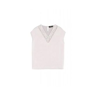 Max Mara Dames, Tops, Beige, Maat: 2XL