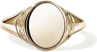 John Hardy Icon 50 Signet Ring in Gold at Nordstrom, Size 6