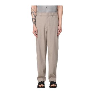 A|X Armani Exchange Pantaloni Beige Slim Fit Stile Comodo - - Trousers - Uomo - Beige - W30