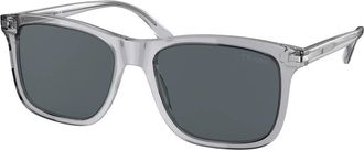 Prada Blue Sport Mens Sunglasses PR 18WS U430A9 56