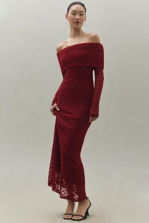 Bardot Adoni Off-Shoulder Maxi Dress