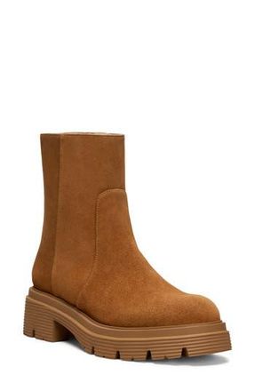 Stuart Weitzman Hudson Lite Zip Bootie in Doe at Nordstrom Rack, Size 8