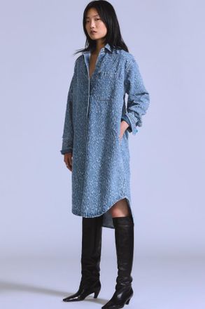 Levi's Denim Shirt Dress - Mujer - XS - Lavado claro / Aurora