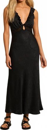 Auguste The Label Aida Midi Dress In Black