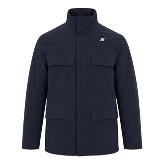 K-Way Chaqueta Manuene Warm Micro Canvas para Hombre - Jackets - Hombre - Azul - 2XL