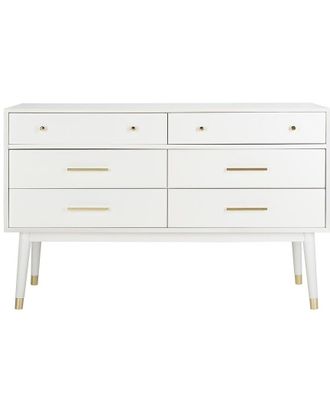 Safavieh Couture Zack 6 Drawer Wood Dresser
