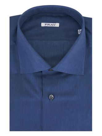 Fray Camicia con bottoni - Blu