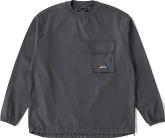 New Balance Long Sleeve Pullover Asia Sizing Phantom AMT35010-PHM