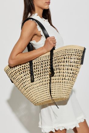 Loewe Bag Large Braid, Womens, Cream