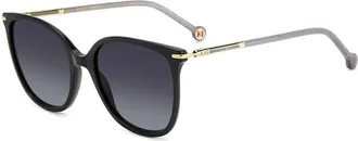 Carolina Herrera Grey Shaded Square Ladies Sunglasses HER 0229/S 0P9X/9O 55