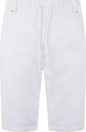 Diesel Casual Shorts, male, White, Size: XL D-Krooshort Joggjeans