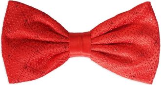 Stefano Ricci Vlinderdas verfraaid met kristallen - Rood