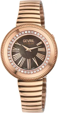 Gevril Group Gandria Mother of Pearl Dial Ladies Watch 12152B