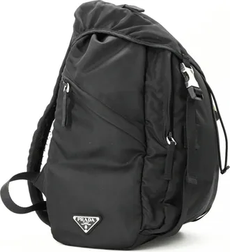 Prada Black Nylon Backpack (Pre-Owned)