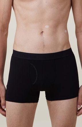 Cotton On Mens Mens Organic Cotton Trunks in Black Black at Nordstrom, Size Medium