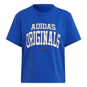 adidas (WMNS) adidas T-Shirt Asia Sizing Blue IC5982