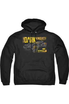 Gildan Batman V Superman Mobile Dark Knight Adult Pull Over Hoodie / Hooded Sweatshirt