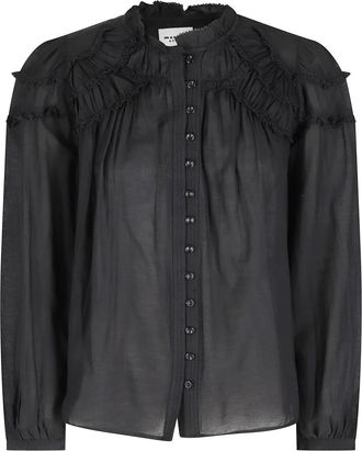 Isabel Marant Blouses, female, Black, Size: 2XS Christa Blouse