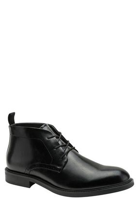 Kenneth Cole Reaction London Faux Leather Chukka Boot in Black at Nordstrom, Size 10.5
