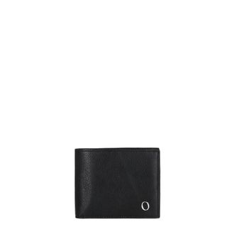 Orciani Lagoon Portemonnee - Heren - Accessoires - Zwart - Maat: ONE Size Zijde